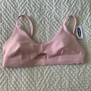 Pink Old Navy BathingSuit Top! Size Medium